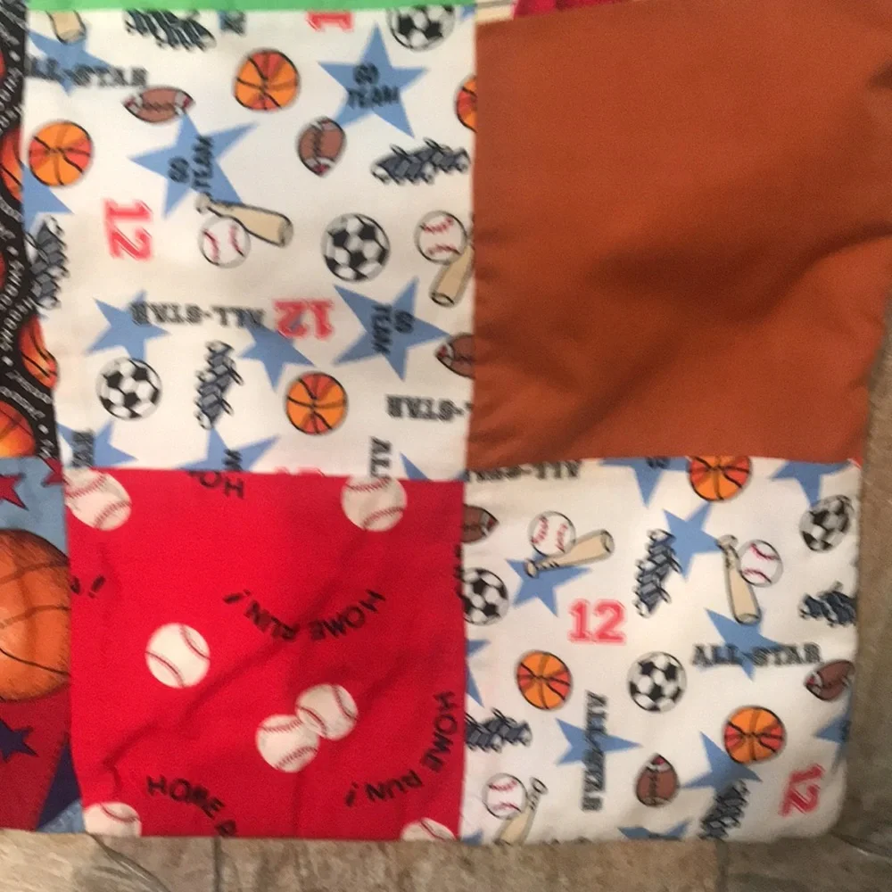 Baseball Small Quilt